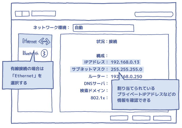 情報の確認